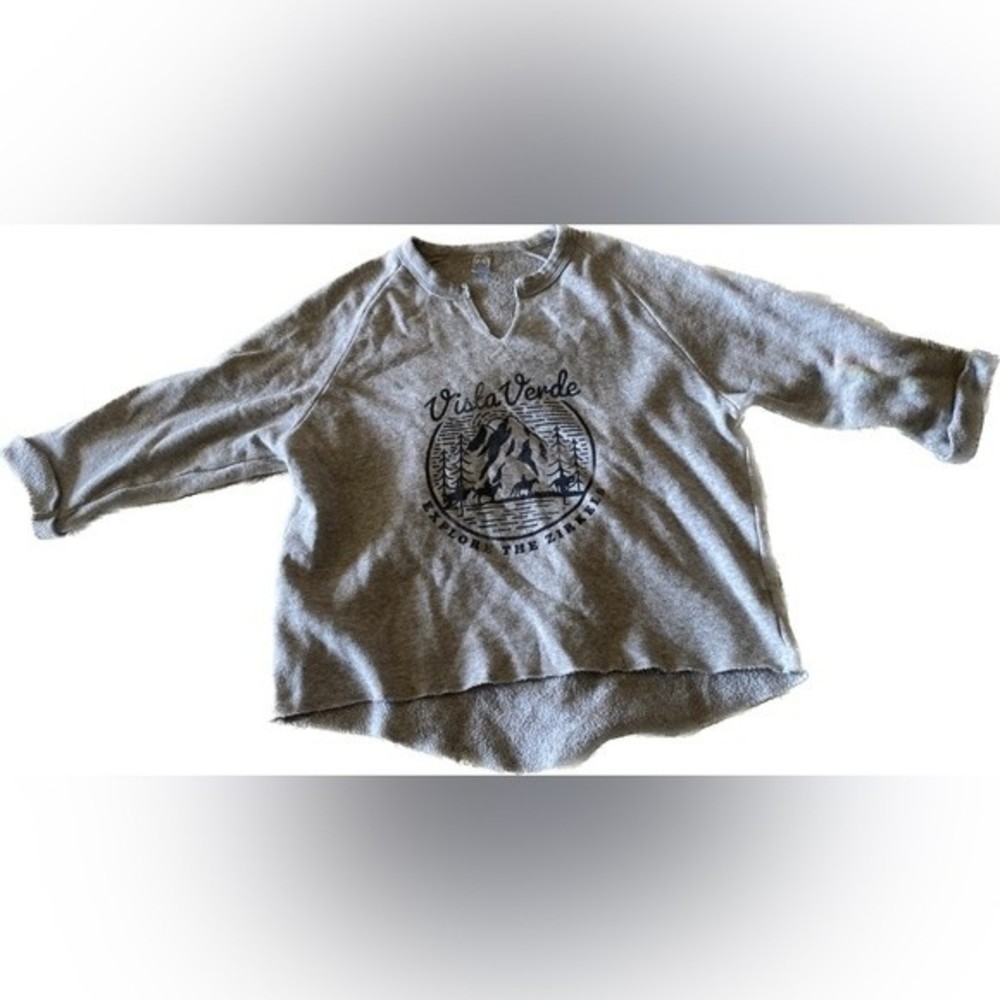 Alternative apparel grey sweatshirt size S